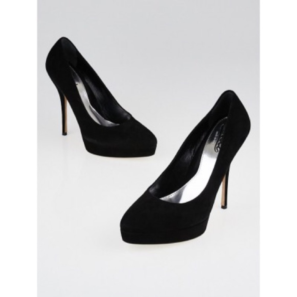 Gucci Sofia Platform Suede Pumps size 40